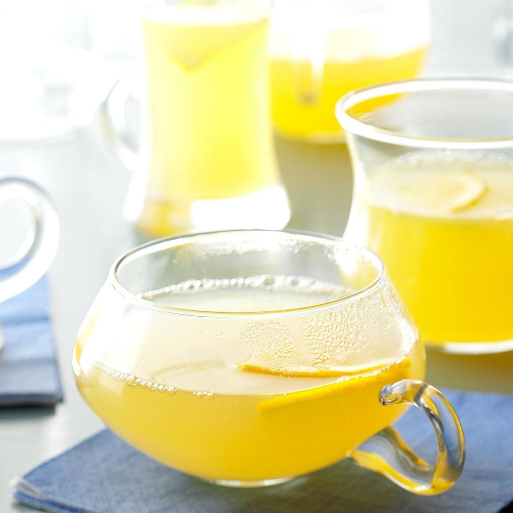 Hot Spiced Lemon Drink