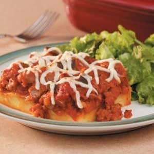 Sausage Polenta Bake