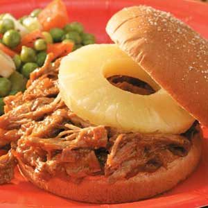 Teriyaki Pulled Pork Sandwiches