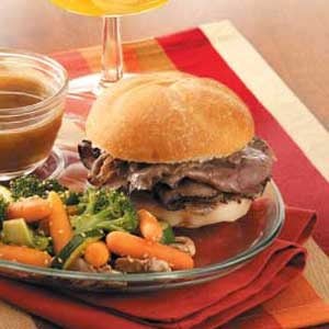 Fast French Dip Sandwiches