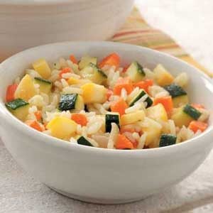 Rice with Summer Squash