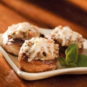 Clam-Stuffed Mushrooms