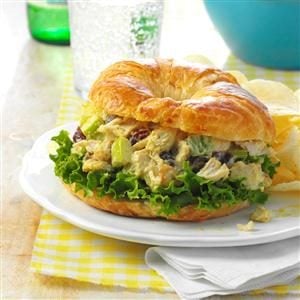 Curried Chicken Salad Sandwiches