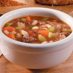 Ground Beef Vegetable Soup