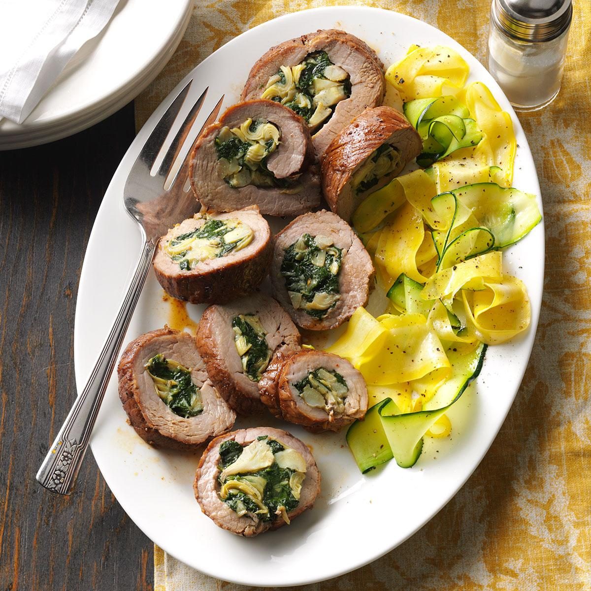 Spinach Pork Tenderloin