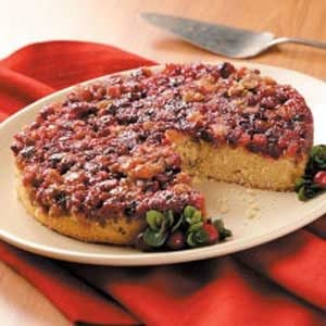 Cranberry Cornmeal Cake