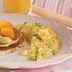 Green Onion Scrambled Eggs