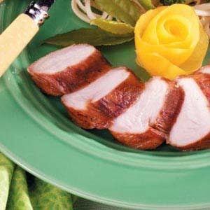 Grilled Turkey Tenderloins with Ginger-Garlic Marinade