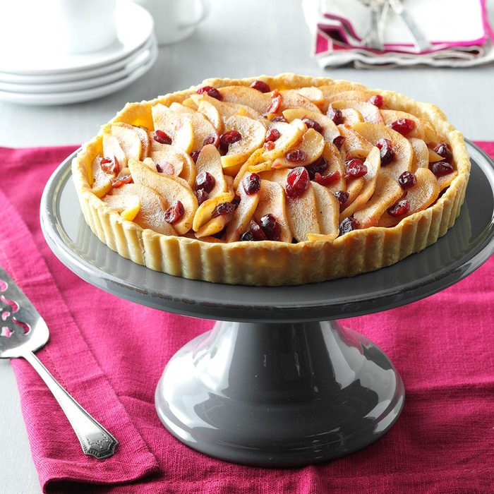 Cranberry Pear Tart