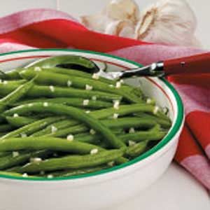 Quick Garlic Green Beans