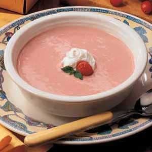 Raspberry-Cranberry Soup