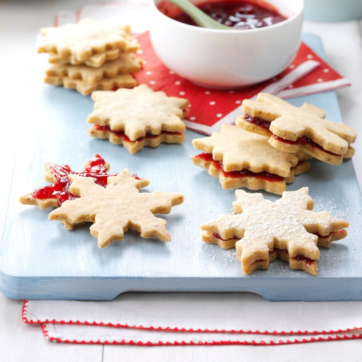 Berry-Almond Sandwich Cookies