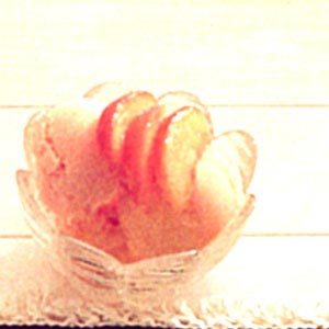 Creamy Peach Sherbet