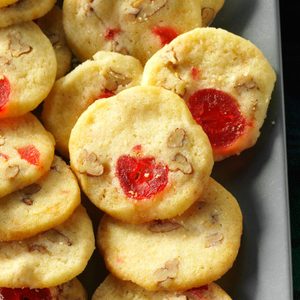 Cherry-Pecan Icebox Cookies