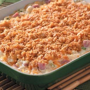 Crunch Top Ham and Potato Casserole