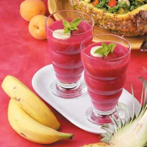 Pineapple Sunrise Smoothies