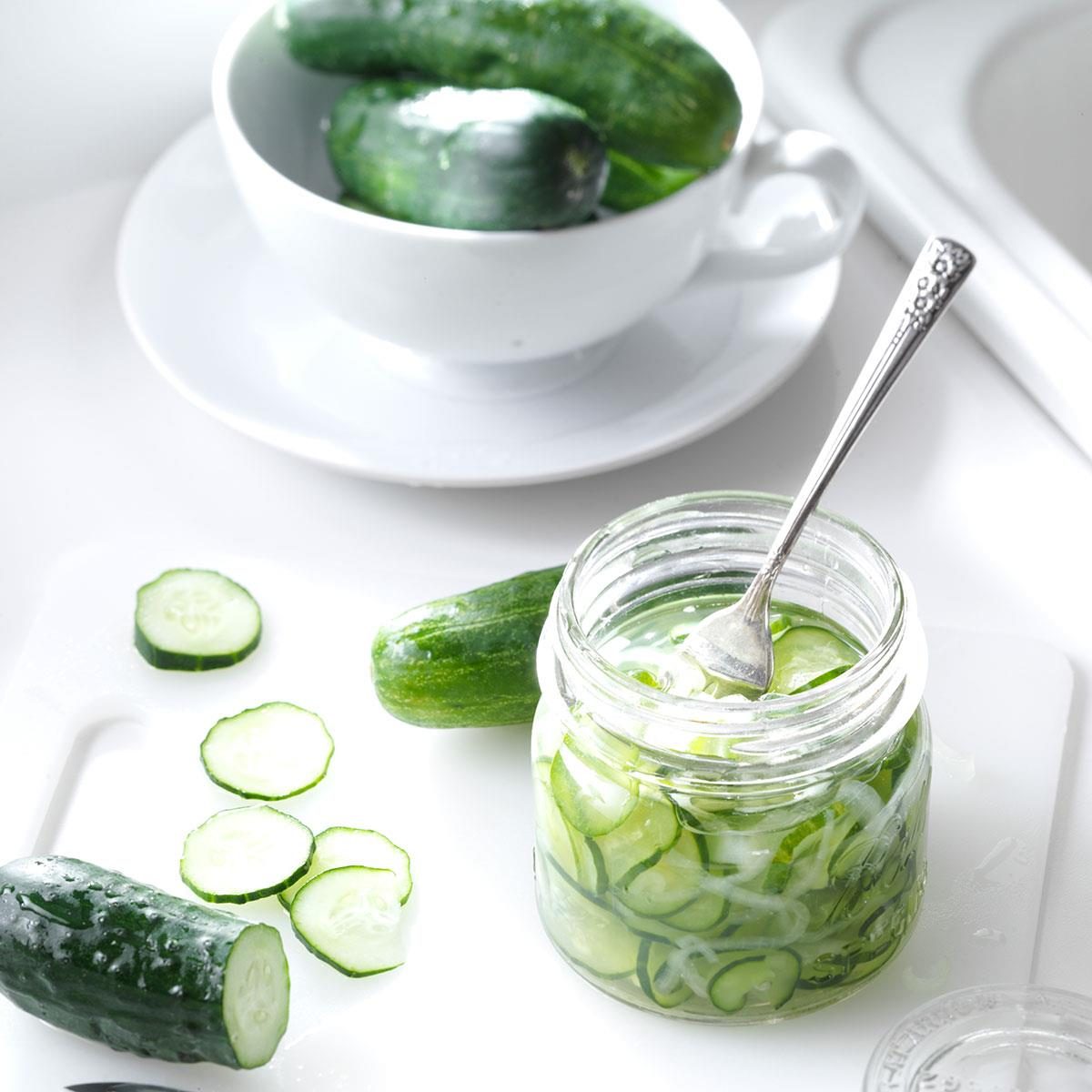 Freezer Cucumber Pickles