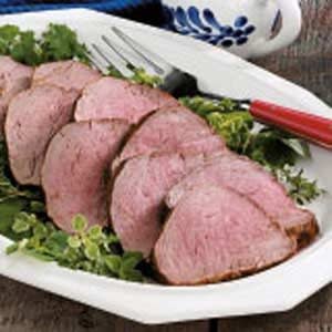 Mustard-Herb Grilled Tenderloin