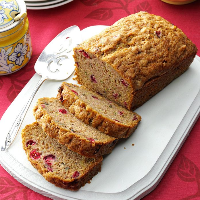 Cranberry Zucchini Bread