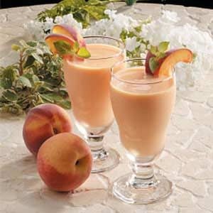 Peachy Fruit Smoothies