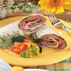 Roast Beef Tortilla Wraps