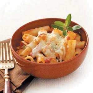 Four-Cheese Baked Ziti