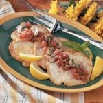 Turkey Cutlets with Tomato Sauce