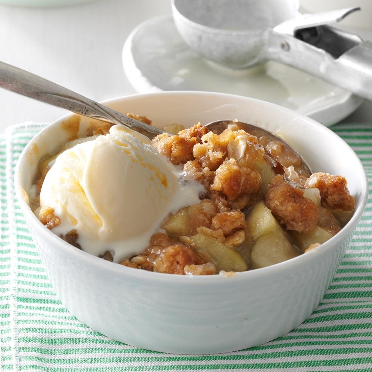 W: Winning Apple Crisp