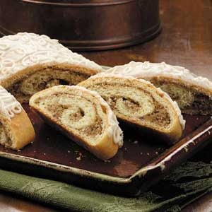 Nut Roll Coffee Cakes