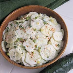 Creamed Cucumbers