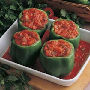 Spicy Stuffed Peppers