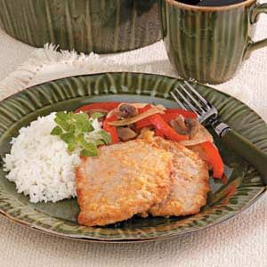 Veal Cutlet With Red Peppers Recipe Taste Of Home