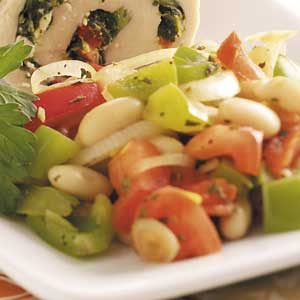 Warm Tuscan Bean Salad