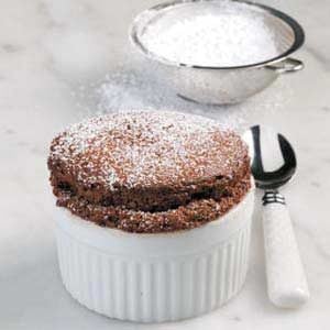 Easy Chocolate Souffles