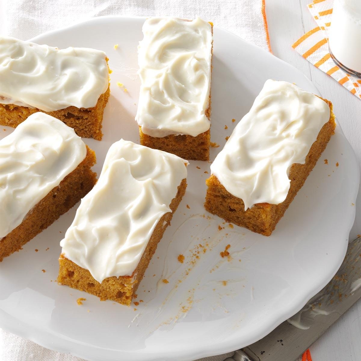 Pumpkin Bars Recipe