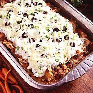 Easy Mexican Lasagna