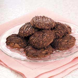 Triple-Chocolate Brownie Cookies