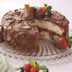 Chocolate-Covered Strawberries Cake