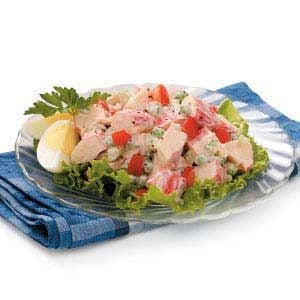 Mock Crab Louis Salad
