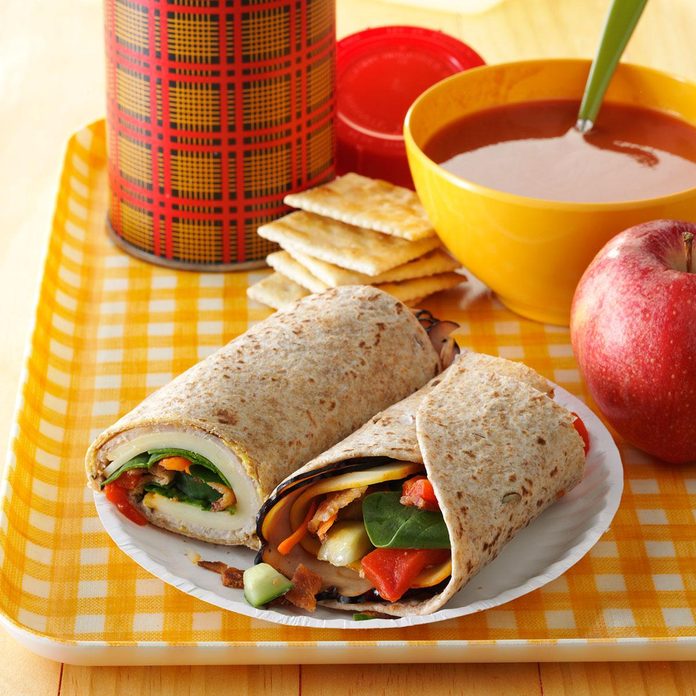 Turkey Lunch-Box Wraps