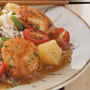 Sweet-and-Sour Scallops