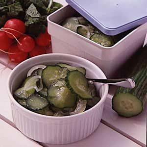 Frozen Cucumber Salad