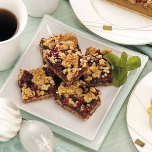 Caramel Cranberry Bars