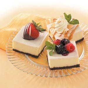 Topped Cheesecake Squares