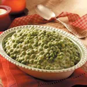 Peas in Cheese Sauce