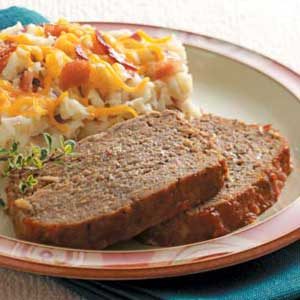 Chili Sauce Meat Loaf