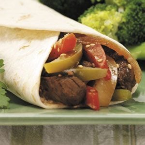 Asian Steak Wraps