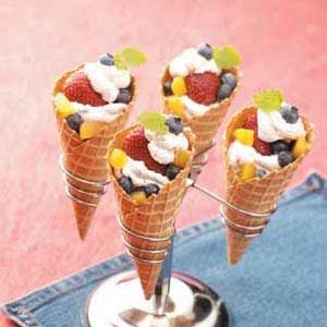 Summertime Fruit Cones