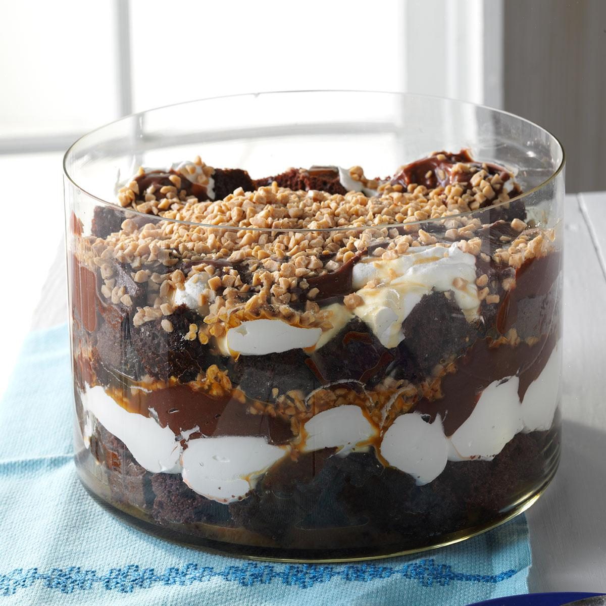 Caramel Chocolate Trifle Recipe How To Make It Taste Of Home 