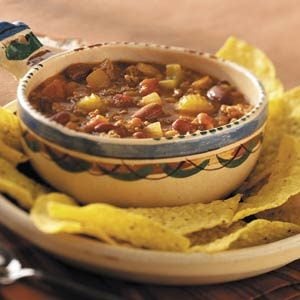 Hearty Potluck Chili